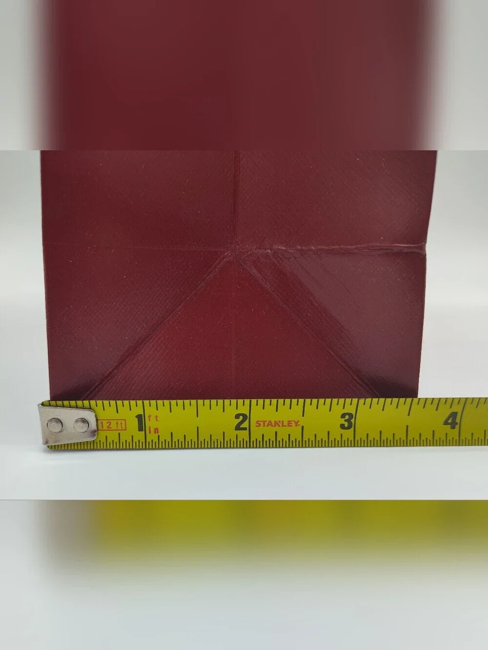 CARTIER Red Boutique Gift Bag + 2 Yards Logo Ribbon Luxury Packaging EUC